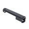Pièce usinée en aluminium anodisé noir