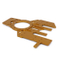 Usinage de pince à redingote CNC